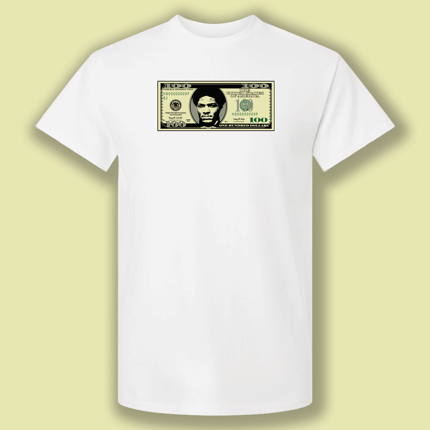 Pryce Taylor Dollar Tshirt - White