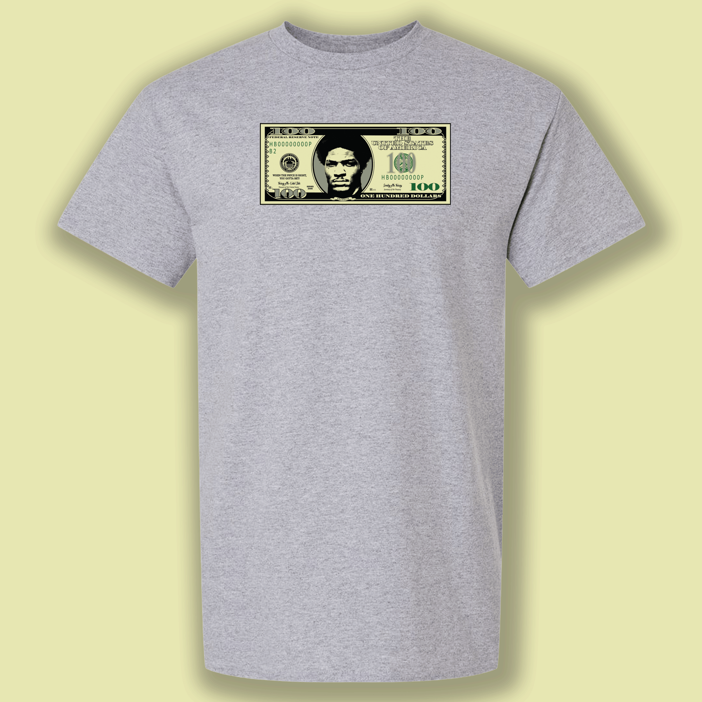 Pryce Taylor Dollar Tshirt - Grey